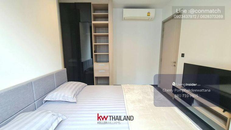 picture 2Bed | 1Bath | MRT Phra Ram 9 | 46sqm | THB 27,000/mo | Fl.19 — The Line Asoke - Ratchada Bangkok - 1/10
