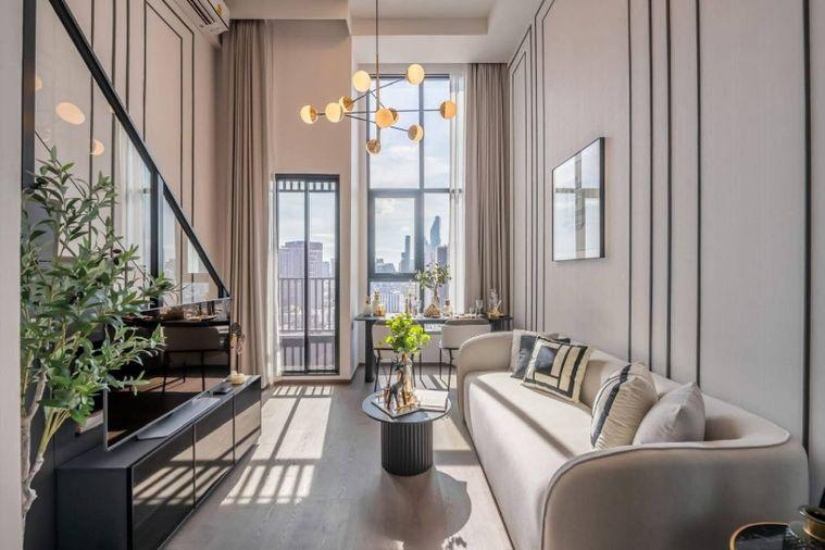 picture 1Bed | 1Bath | MRT Hua Lamphong | 36sqm | THB 32,000/mo | Fl.22 — Park Origin Chula Samyan Bangkok - 2/9