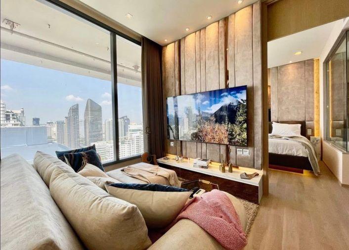 picture 1Bed | 1Bath | MRT Sukhumvit | 53sqm | THB 60,000/mo | Fl.32 — The Esse Asoke Bangkok - 9/10