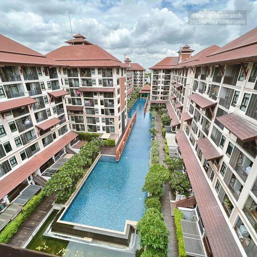 รูป 1 ห้องนอน | 1 ห้องน้ำ | MRT Ratchadaphisek | 44 ตร.ม. | 12,000 บาท/เดือน | ชั้น 1 — Baan Navatara Condo กรุงเทพฯ - รูปที่ 1/9