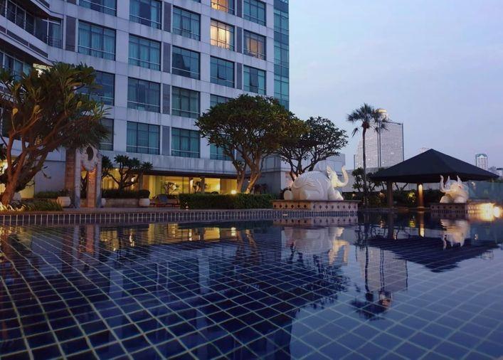 รูป 1 ห้องนอน | 1 ห้องน้ำ | BTS Krung Thon Buri | 45 ตร.ม. | 15,000 บาท/เดือน | ชั้น 22 — Baan Sathorn Chao Phraya กรุงเทพฯ - รูปที่ 9/10
