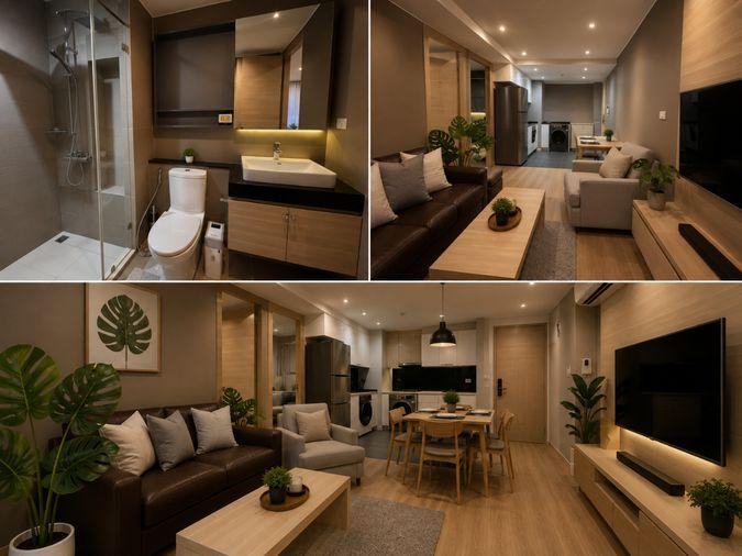 picture 1Bed | 1Bath | BTS Sala Daeng | 38sqm | THB 25,000/mo | Fl.2 — Klass Silom Condo Bangkok - 1/1