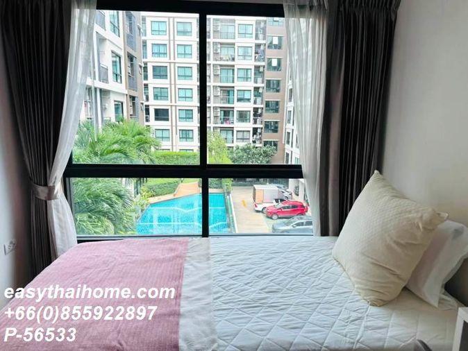 รูป P-56533 ให้เช่า ศุภาลัย ซิตี้ รีสอร์ท สถานีรถไฟฟ้าแบริ่ง สุขุมวิท 105 | เฟอร์นิเจอร์ครบ  | Line ID: @easythaihome | 085-592-2897 - รูปที่ 9/13