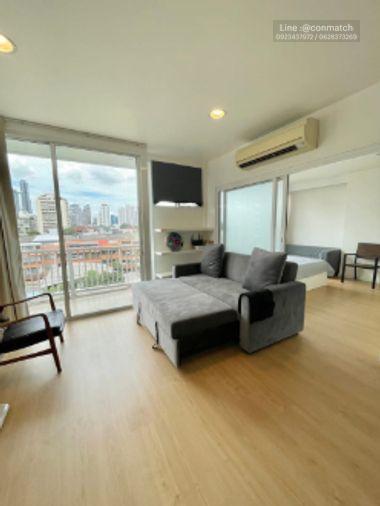รูป 1 ห้องนอน | 1 ห้องน้ำ | BTS Ekkamai | 46 ตร.ม. | 20,000 บาท/เดือน | ชั้น 6 — Life @ Sukhumvit 65 กรุงเทพฯ - รูปที่ 3/10