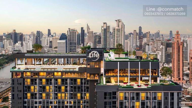 รูป 1 ห้องนอน | 1 ห้องน้ำ | BTS Asok | 26 ตร.ม. | 19,000 บาท/เดือน | ชั้น 19 — Life Rama 4 - Asoke กรุงเทพฯ - รูปที่ 10/10