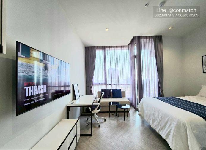 รูป 1 ห้องนอน | 1 ห้องน้ำ | BTS Krung Thon Buri | 26 ตร.ม. | 16,000 บาท/เดือน | ชั้น 31 — Chapter Charoennakhon - Riverside กรุงเทพฯ - รูปที่ 7/10