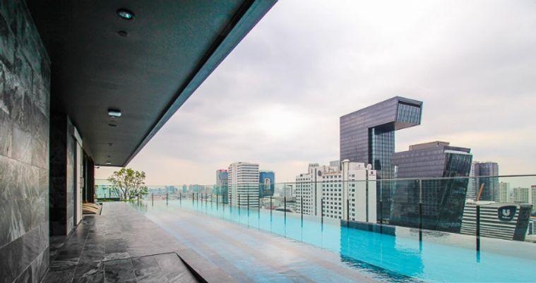 รูป 1 ห้องนอน | 1 ห้องน้ำ | MRT Phra Ram 9 | 35 ตร.ม. | 25,000 บาท/เดือน | ชั้น 12 — The Line Asoke - Ratchada กรุงเทพฯ - รูปที่ 3/9