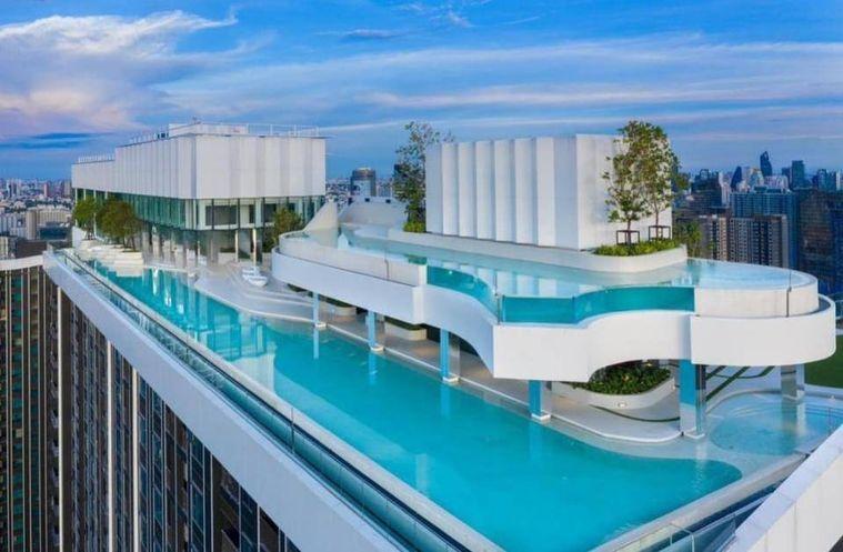 รูป 1 ห้องนอน | 1 ห้องน้ำ | MRT Phetchaburi | 34 ตร.ม. | 22,000 บาท/เดือน | ชั้น 27 — Life Asoke Rama 9 กรุงเทพฯ - รูปที่ 3/9