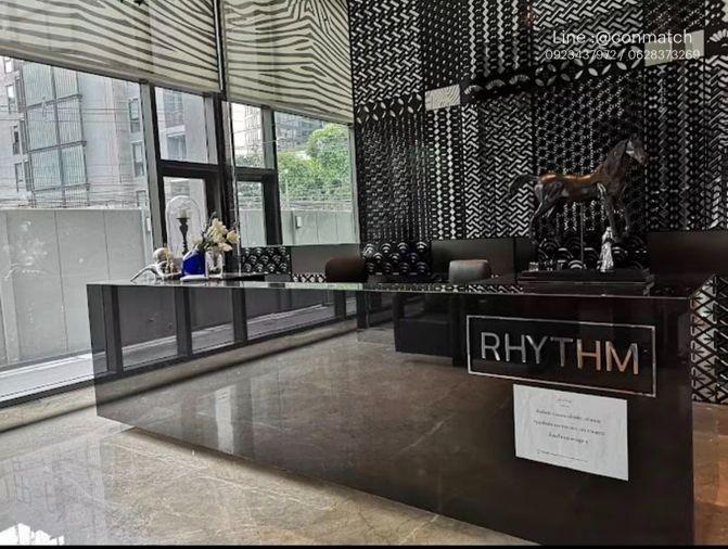 รูป 1 ห้องนอน | 1 ห้องน้ำ | BTS Thong Lo | 33 ตร.ม. | 28,000 บาท/เดือน | ชั้น 21 — Rhythm Sukhumvit 36-38 กรุงเทพฯ - รูปที่ 7/10