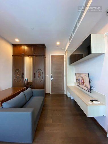 รูป 1 ห้องนอน | 1 ห้องน้ำ | MRT Phetchaburi | 31 ตร.ม. | 22,000 บาท/เดือน | ชั้น 25 — Q Asoke กรุงเทพฯ - รูปที่ 6/10