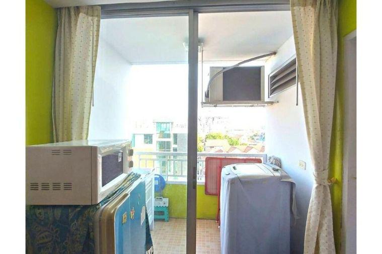 รูป สตูดิโอ | 1 ห้องน้ำ | MRT Huai Khwang | 30 ตร.ม. | 7,500 บาท/เดือน | ชั้น 7 — Ratchada City กรุงเทพฯ - รูปที่ 2/2