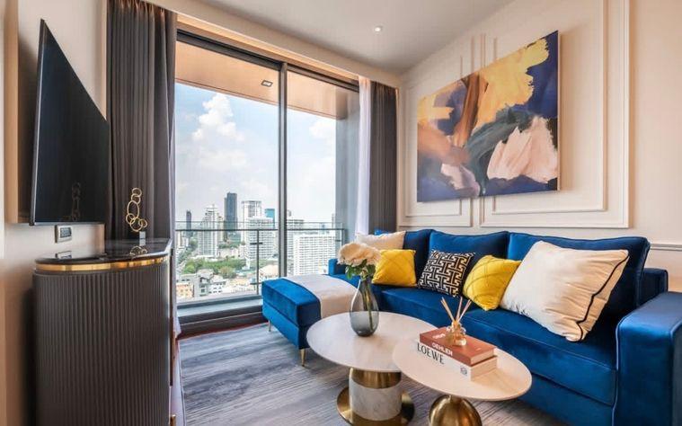 picture 1Bed | 1Bath | BTS Thong Lo | 50sqm | THB 70,000/mo | Fl.19 — Khun By Yoo Bangkok - 6/9