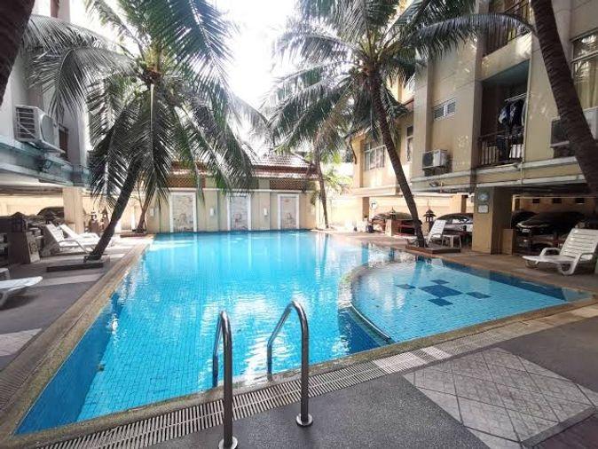 รูป 1 ห้องนอน | 1 ห้องน้ำ | MRT Huai Khwang | 36 ตร.ม. | 13,000 บาท/เดือน | ชั้น 6 — Klang Krung Resort กรุงเทพฯ - รูปที่ 2/2