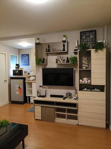 รูป 2 ห้องนอน | 2 ห้องน้ำ | BTS Ratchayothin | 43 ตร.ม. | 18,000 บาท/เดือน | ชั้น 5 — Lumpini Township Rangsit - Klong 1 กรุงเทพฯ - รูปที่ 1/10