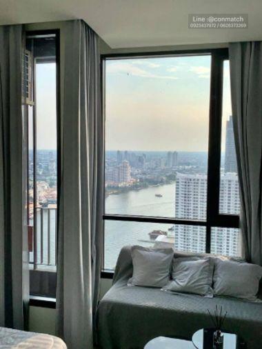 รูป 1 ห้องนอน | 1 ห้องน้ำ | BTS Krung Thon Buri | 27 ตร.ม. | 19,000 บาท/เดือน | ชั้น 38 — Chapter Charoennakhon - Riverside กรุงเทพฯ - รูปที่ 6/10