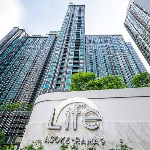 รูป 1 ห้องนอน | 1 ห้องน้ำ | MRT Phra Ram 9 | 36 ตร.ม. | 25,000 บาท/เดือน | ชั้น 24 — Life Asoke Rama 9 กรุงเทพฯ - รูปที่ 1/9