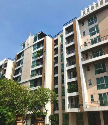 รูป 2 ห้องนอน | 2 ห้องน้ำ | MRT Khlong Toei | 91 ตร.ม. | 18,000 บาท/เดือน | ชั้น 4 — Resorta Yen-Akat กรุงเทพฯ - รูปที่ 1/10