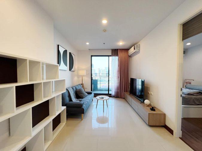 รูป 1 ห้องนอน | 1 ห้องน้ำ | MRT Phetchaburi | 51 ตร.ม. | 24,000 บาท/เดือน | ชั้น 12 — Supalai Premier Asoke กรุงเทพฯ - รูปที่ 1/10