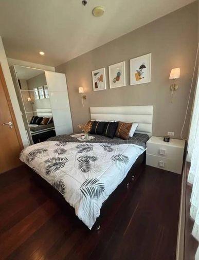 picture 1Bed | 1Bath | MRT Phetchaburi | 40sqm | THB 22,000/mo | Fl.32 — Circle Condominium Bangkok - 8/10