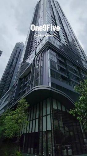 รูป 1 ห้องนอน | 1 ห้องน้ำ | MRT Phra Ram 9 | 28 ตร.ม. | 20,000 บาท/เดือน | ชั้น 9 — One 9 Five Asoke - Rama 9 กรุงเทพฯ - รูปที่ 3/10