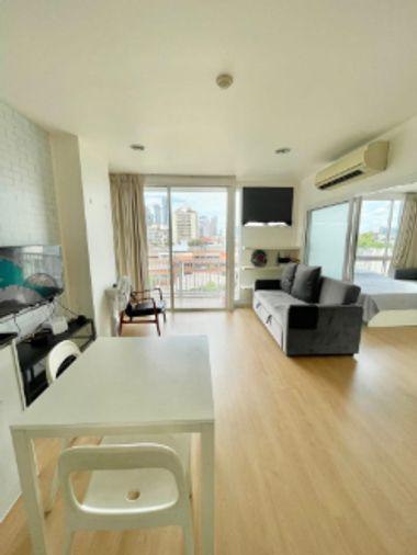 รูป 1 ห้องนอน | 1 ห้องน้ำ | BTS Ekkamai | 46 ตร.ม. | 20,000 บาท/เดือน | ชั้น 6 — Life @ Sukhumvit 65 กรุงเทพฯ - รูปที่ 6/10