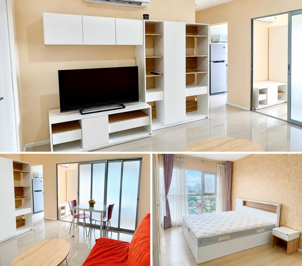 รูป 1 ห้องนอน | 1 ห้องน้ำ | BTS Phra Khanong | 38 ตร.ม. | 15,000 บาท/เดือน | ชั้น 11 — Aspire Sukhumvit 48 กรุงเทพฯ - รูปที่ 1/3