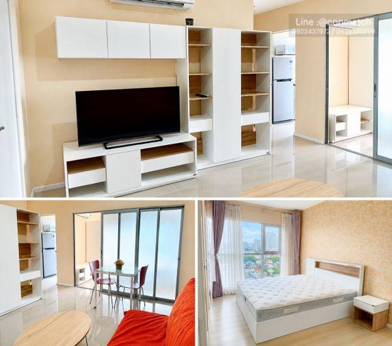 รูป 1 ห้องนอน | 1 ห้องน้ำ | BTS Phra Khanong | 38 ตร.ม. | 15,000 บาท/เดือน | ชั้น 11 — Aspire Sukhumvit 48 กรุงเทพฯ - รูปที่ 1/3