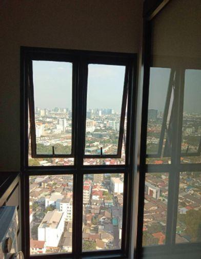 picture 1Bed | 1Bath | MRT Yaek Tiwanon | 30sqm | THB 13,000/mo | Fl.35 — The Clev Riverline Bangkok - 10/10