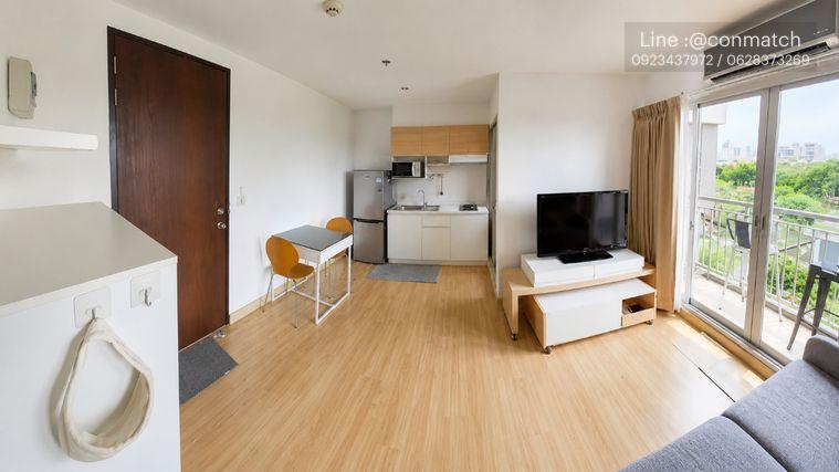 รูป 1 ห้องนอน | 1 ห้องน้ำ | MRT Si Lom | 36 ตร.ม. | 9,000 บาท/เดือน | ชั้น 5 — Parkland Srinakarin Lakeside กรุงเทพฯ - รูปที่ 3/9