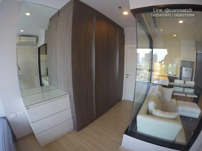 รูป 1 ห้องนอน | 1 ห้องน้ำ | BTS Krung Thon Buri | 38 ตร.ม. | 18,000 บาท/เดือน | ชั้น 18 — Urbano Absolute Sathon-Taksin กรุงเทพฯ - รูปที่ 8/10