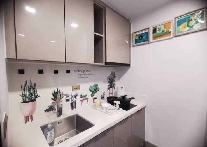 picture 1Bed | 1Bath | MRT Phra Ram 9 | 36sqm | THB 30,000/mo | Fl.18 — One 9 Five Asoke - Rama 9 Bangkok - 9/10