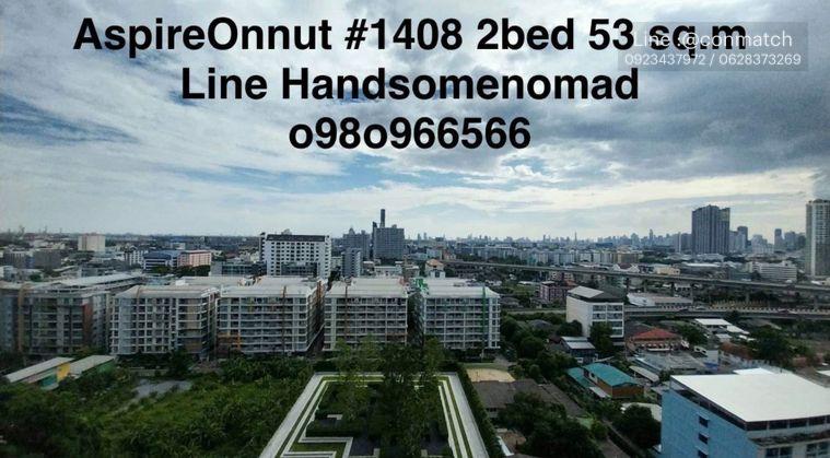 รูป 1 ห้องนอน | 1 ห้องน้ำ | BTS On Nut | 31 ตร.ม. | 23,000 บาท/เดือน | ชั้น 30 — Aspire Onnut Station กรุงเทพฯ - รูปที่ 4/10