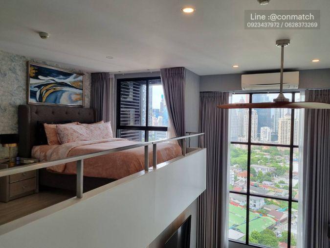 รูป 1 ห้องนอน | 1 ห้องน้ำ | BTS Chong Nonsi | 44 ตร.ม. | 30,000 บาท/เดือน | ชั้น 26 — Knightsbridge Prime Sathorn กรุงเทพฯ - รูปที่ 1/10