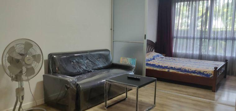 picture Studio | 1Bath | ARL Ban Thap Chang | 30sqm | THB 8,000/mo | Fl.1 — Dcondo Onnut-Rama 9 Bangkok - 1/5
