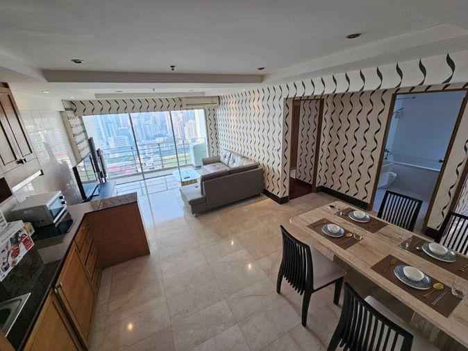 รูป 2 ห้องนอน | 2 ห้องน้ำ | MRT Phetchaburi | 69 ตร.ม. | 35,000 บาท/เดือน | ชั้น 34 — My Resort Bangkok กรุงเทพฯ - รูปที่ 8/10