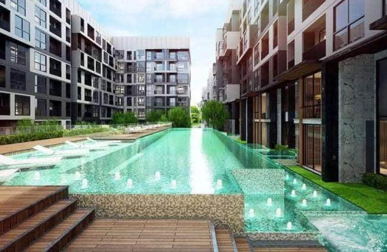 picture 1Bed | 1Bath | MRT Phra Ram 9 | 29sqm | THB 11,000/mo | Fl.2 — Rise Rama 9 Bangkok - 7/8