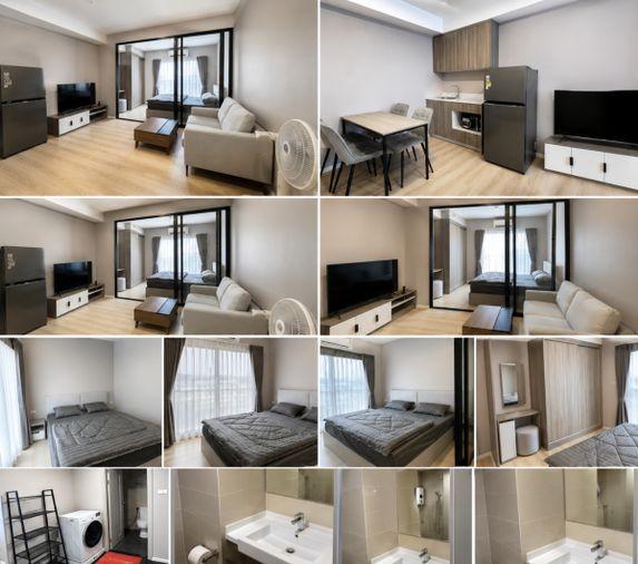 รูป 1 ห้องนอน | 1 ห้องน้ำ | BTS Udom Suk | 35 ตร.ม. | 15,000 บาท/เดือน | ชั้น 5 — Space Mega 2 กรุงเทพฯ - รูปที่ 1/1