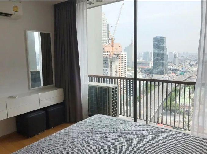 รูป 1 ห้องนอน | 1 ห้องน้ำ | BTS Surasak | 34 ตร.ม. | 20,000 บาท/เดือน | ชั้น 27 — Noble Revo Silom กรุงเทพฯ - รูปที่ 1/3