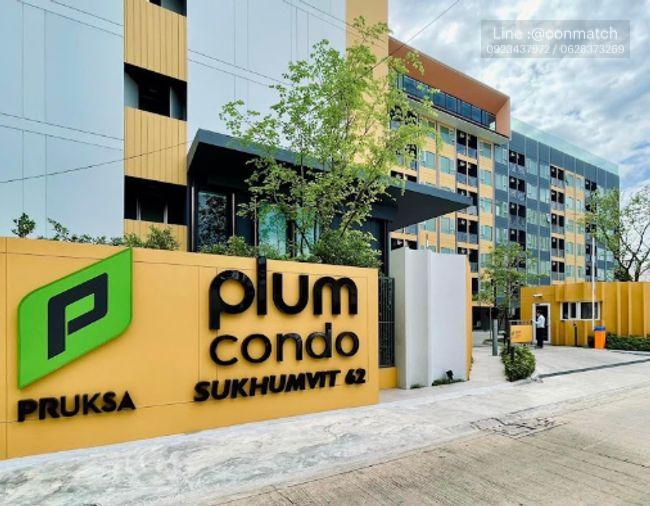 รูป 1 ห้องนอน | 1 ห้องน้ำ | BTS Bang Chak | 29 ตร.ม. | 15,000 บาท/เดือน | ชั้น 2 — Plum Sukhumvit 62 Condo กรุงเทพฯ - รูปที่ 2/10