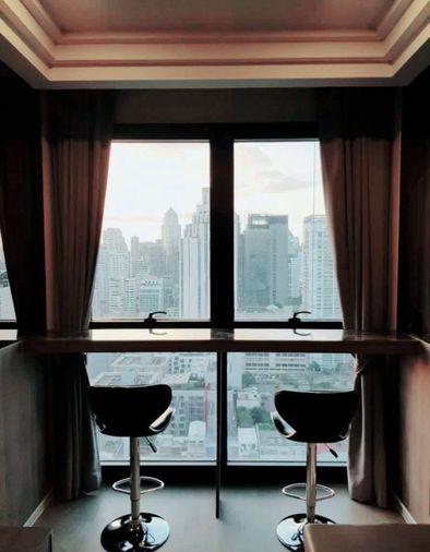 รูป 1 ห้องนอน | 1 ห้องน้ำ | BTS Asok | 31 ตร.ม. | 28,000 บาท/เดือน | ชั้น 24 — Ashton Asoke กรุงเทพฯ - รูปที่ 7/7