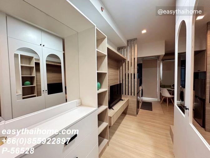 รูป P-56528 ให้เช่า เดอะ ซี้ด มิงเกิ้ล สาทร-สวนพลู | Studio | วิวเมือง | ชั้น 22 | 28 ตร.ม. | เฟอร์นิเจอร์ครบ | Line ID: @easythaihome | 085-592-2897 - รูปที่ 4/11