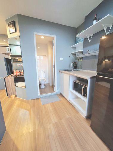 รูป 1 ห้องนอน | 1 ห้องน้ำ | MRT Si Lom | 23 ตร.ม. | 8,000 บาท/เดือน | ชั้น 5 — Lumpini Ville On Nut - Phatthanakan กรุงเทพฯ - รูปที่ 1/10