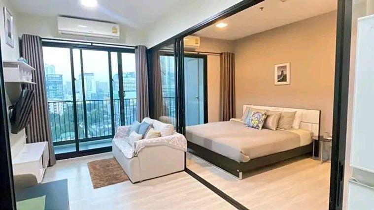 รูป 1 ห้องนอน | 1 ห้องน้ำ | MRT Phra Ram 9 | 36 ตร.ม. | 18,000 บาท/เดือน | ชั้น 11 — Condolette Midst Rama 9 กรุงเทพฯ - รูปที่ 9/10