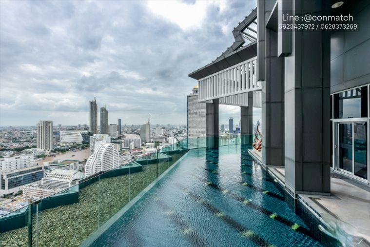 รูป 1 ห้องนอน | 1 ห้องน้ำ | BTS Saphan Taksin | 46 ตร.ม. | 25,000 บาท/เดือน | ชั้น 22 — Rhythm Sathorn กรุงเทพฯ - รูปที่ 6/10