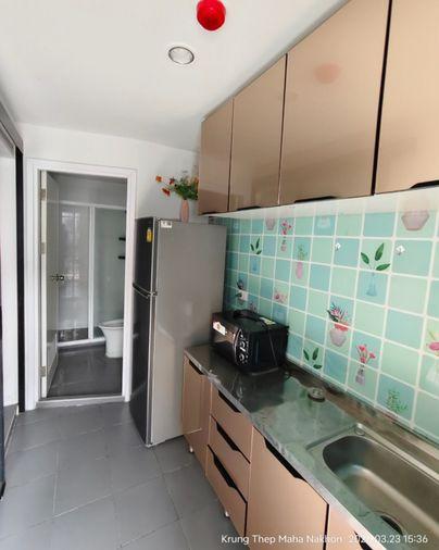 รูป 1 ห้องนอน | 1 ห้องน้ำ | MRT Bang O | 30 ตร.ม. | 10,000 บาท/เดือน | ชั้น 7 — Rye Condo กรุงเทพฯ - รูปที่ 8/10