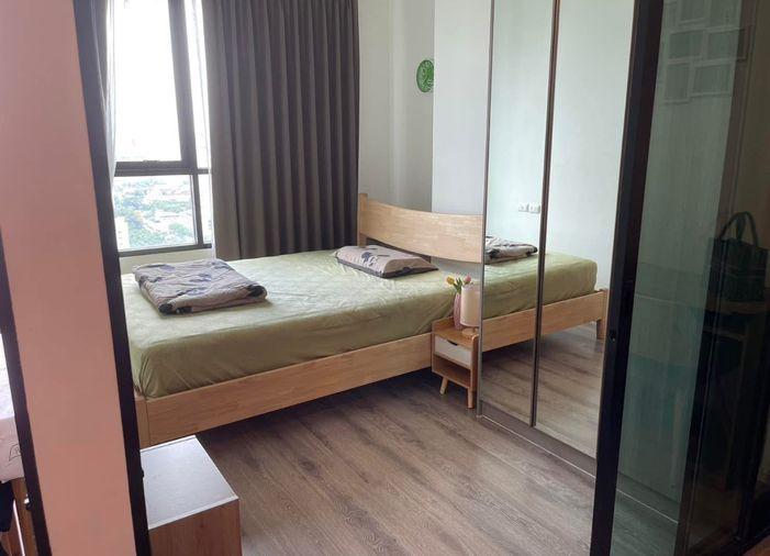 รูป 1 ห้องนอน | 1 ห้องน้ำ | MRT Kamphaeng Phet | 33 ตร.ม. | 13,000 บาท/เดือน | ชั้น 19 — Knightsbridge Collage Ramkhamhaeng กรุงเทพฯ - รูปที่ 8/9