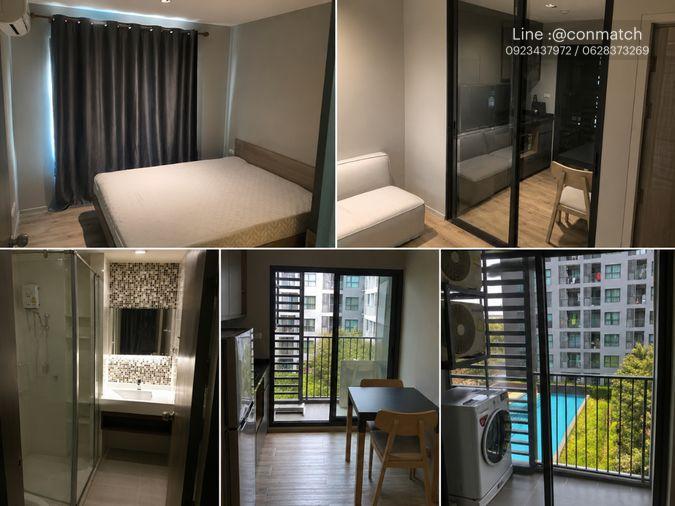 รูป 1 ห้องนอน | 1 ห้องน้ำ | BTS Bang Na | 27 ตร.ม. | 8,000 บาท/เดือน | ชั้น 5 — Aspen Condo Lasalle กรุงเทพฯ - รูปที่ 1/1