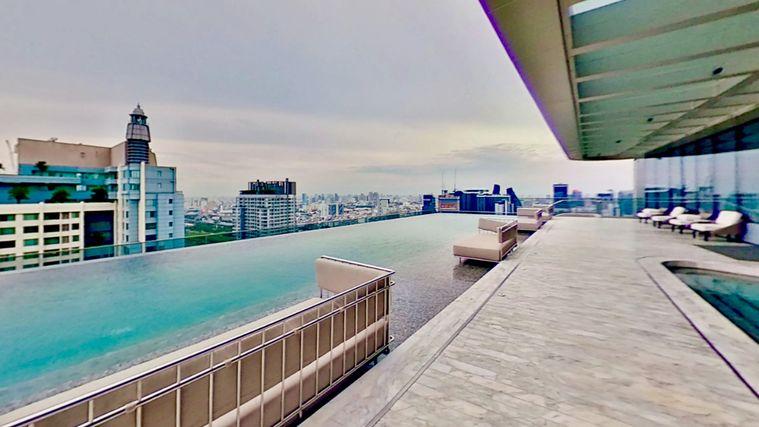รูป 1 ห้องนอน | 1 ห้องน้ำ | MRT Phetchaburi | 36 ตร.ม. | 38,000 บาท/เดือน | ชั้น 16 — The Esse At Singha Complex กรุงเทพฯ - รูปที่ 4/10