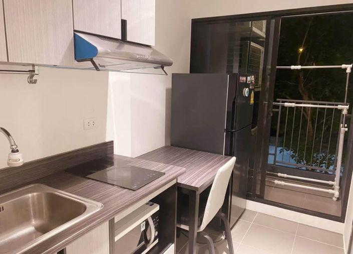 picture 1Bed | 1Bath | MRT Phra Ram 9 | 29sqm | THB 11,000/mo | Fl.2 — Rise Rama 9 Bangkok - 5/8