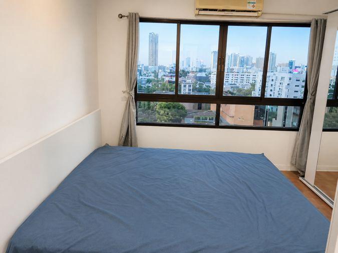 รูป 1 ห้องนอน | 1 ห้องน้ำ | BTS Saphan Khwai | 46 ตร.ม. | 15,000 บาท/เดือน | ชั้น 9 — Lumpini Ville Phahol-Suthisan กรุงเทพฯ - รูปที่ 9/10